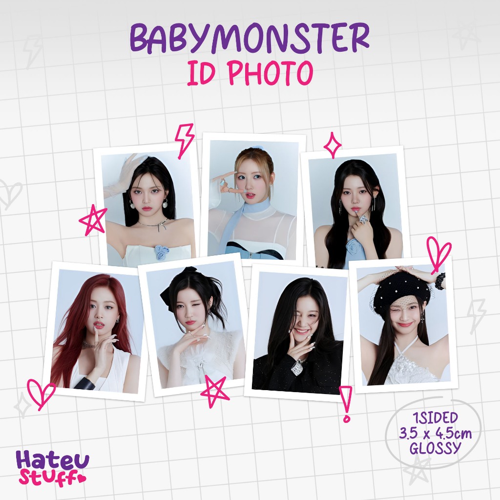 BABYMONSTER BAEMON Unofficial ID Photo FOREVER