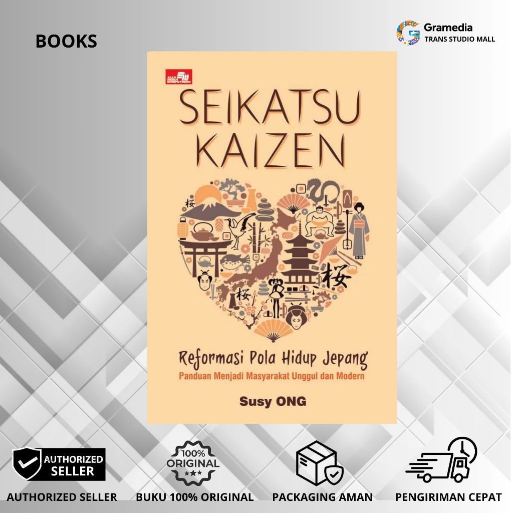 Gramedia Bandung TSM - หนังสือ BB20 - Seikatsu Kaizen: ปฏิรูปรูปแบบห้องนั่งเล่นของญี่ปุ่น