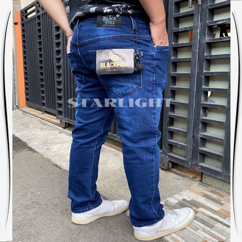 Starlight MENS JUMBO JEANS BIGSIZE 28-46 - STRETCH JUMBO MENS JEANS / PAY AT PLACE