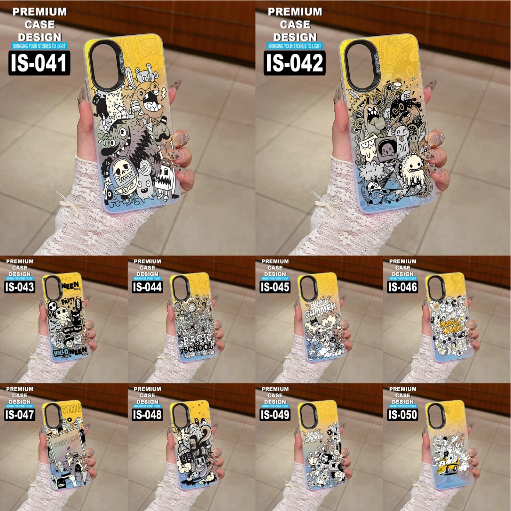 POCO M3 / M3 Pro/M5S/X3/X3 Pro/X5/X5 Pro ใหม่ 2023 CASE MOTIFTURE CODE IS041-IS050 (MACC)