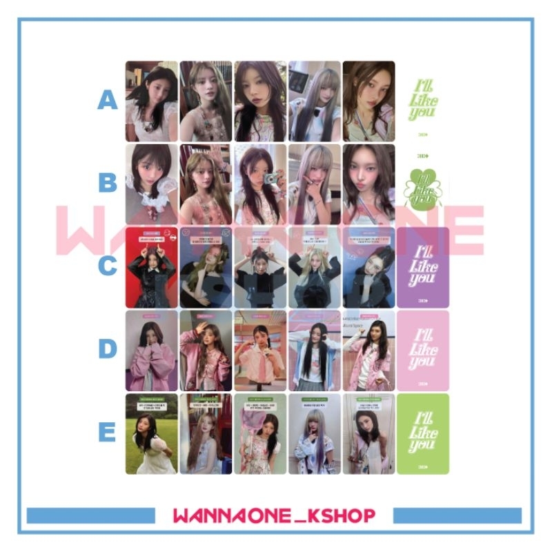 Photocard Illit หวงแหน ฉันชอบอัลบั้มแอบดู