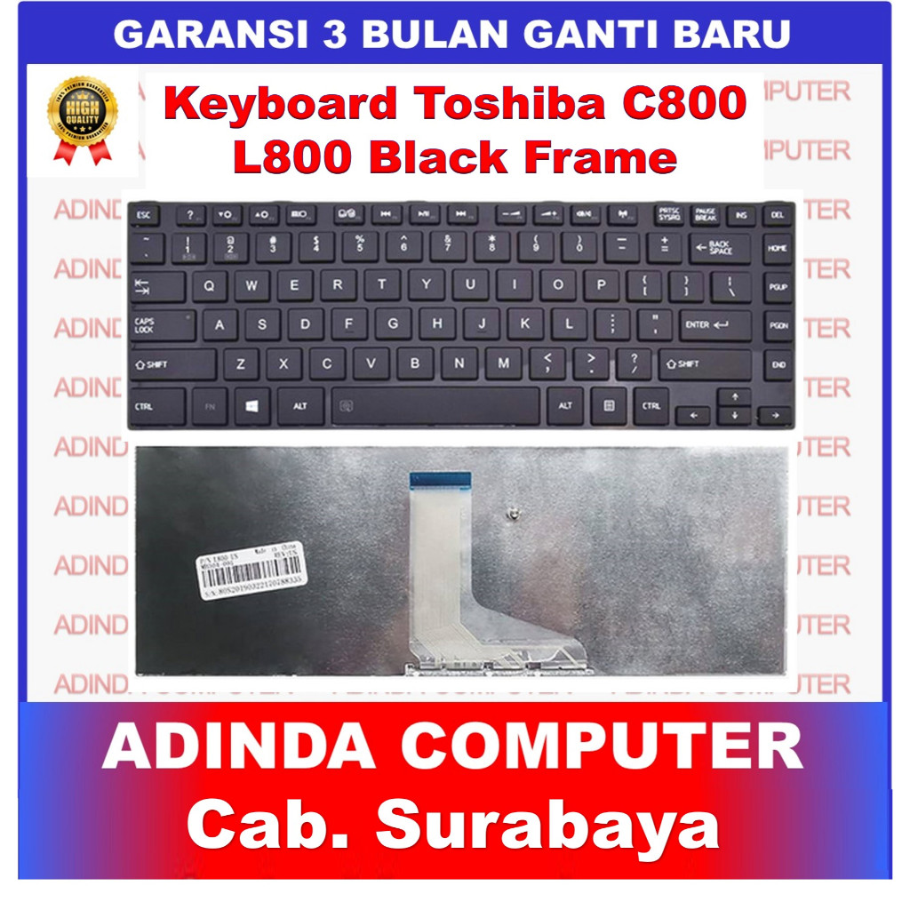 คีย์บอร์ด Toshiba C800 L800 C805 C840 M800 M840 L840
