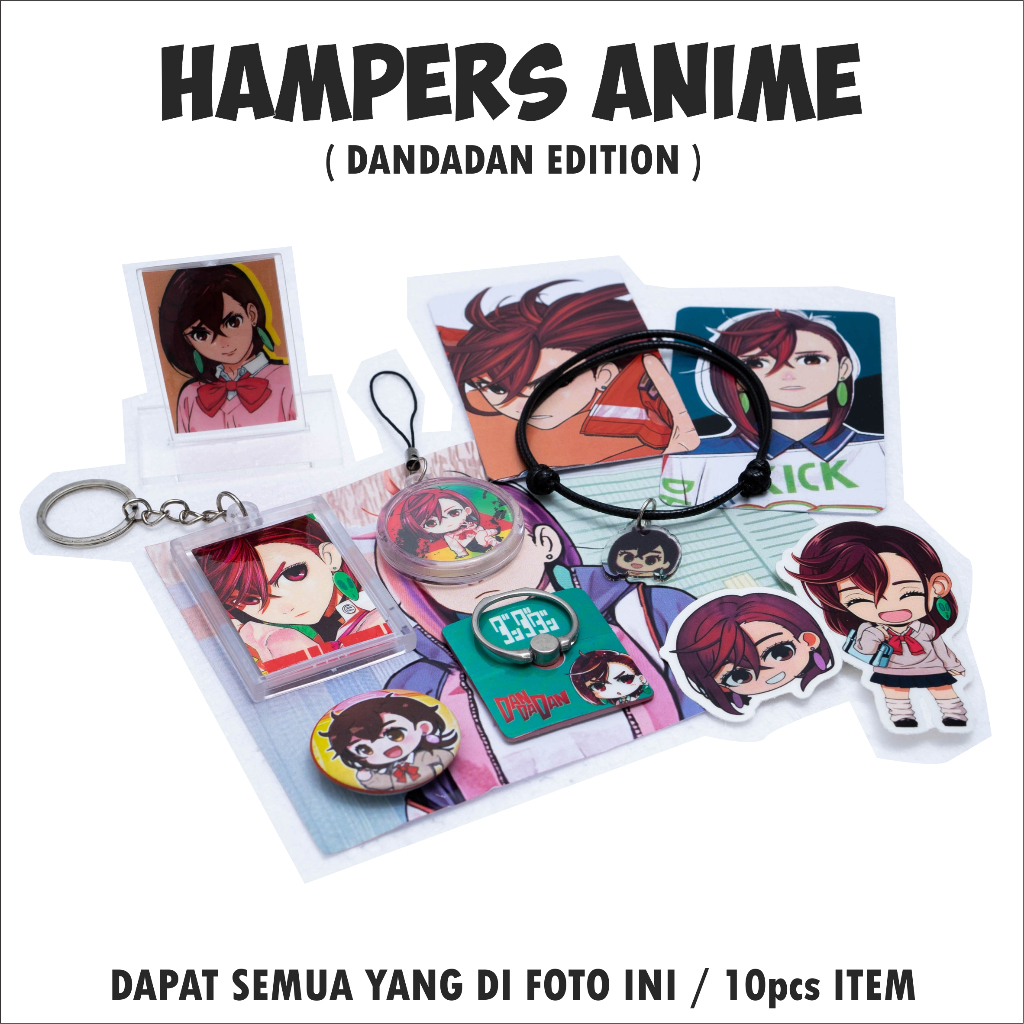 Dandadan ANIME HAMPERS - ของขวัญวันเกิดและแม่ - ของขวัญรับปริญญา Ayase Momo - ของขวัญวันเกิดของ Ken Takakura