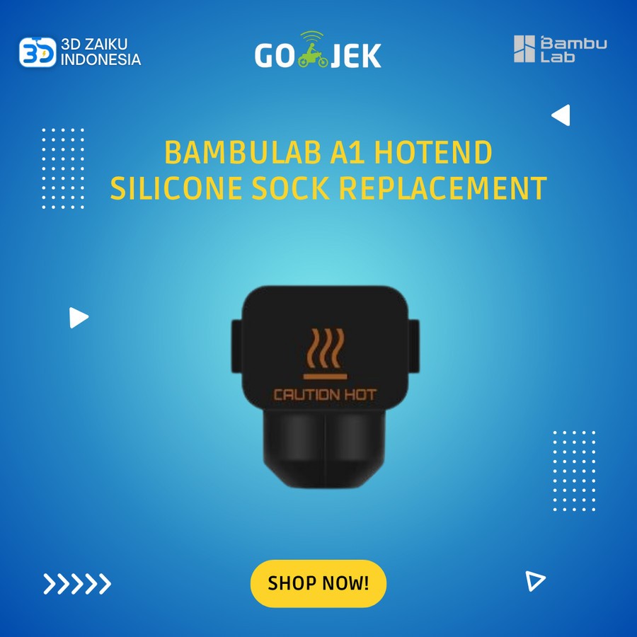 Bambulab A1 เปลี่ยนถุงเท้าซิลิโคน Hotend