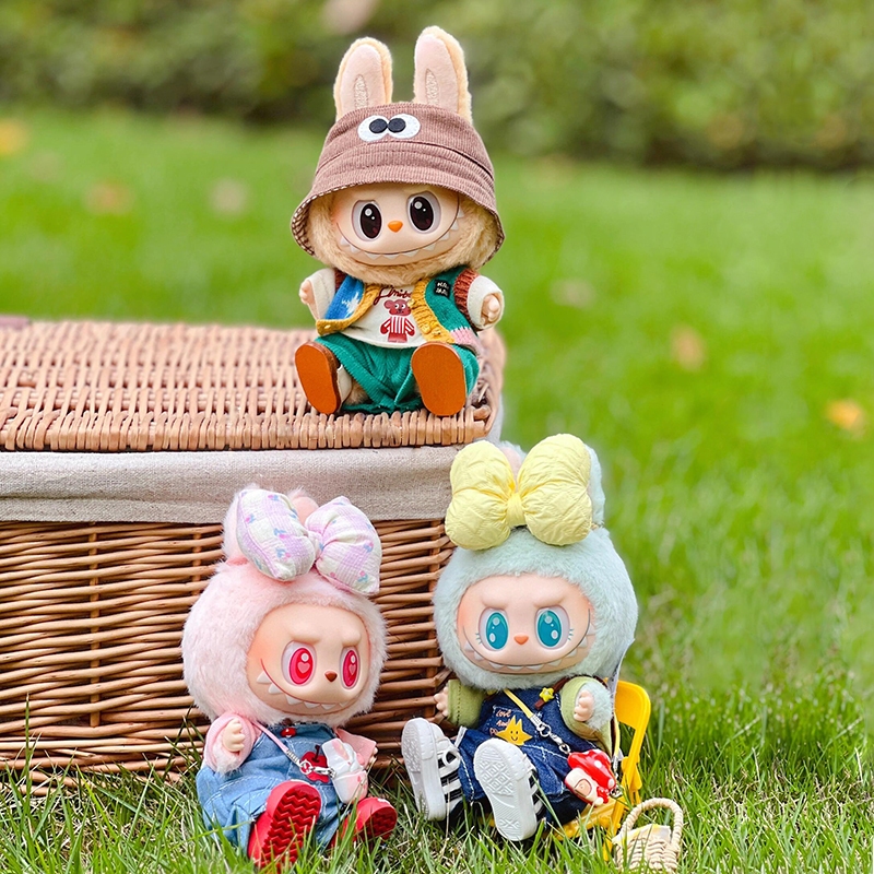 POP MART (ONLY Clothes) Labubu Doll Clothes Original Labubu Clothes Dress Labubu Tops