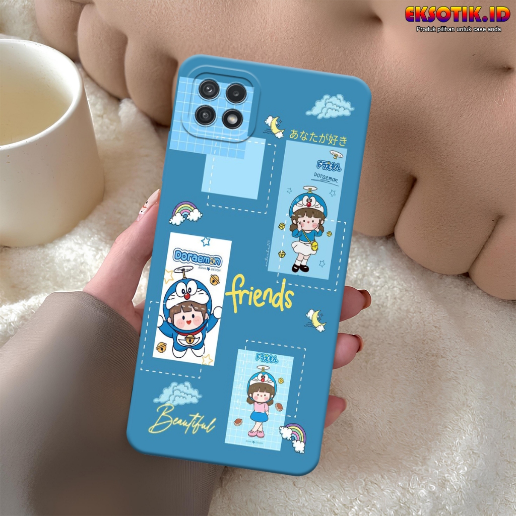 เคส Samsung A22 5G - เคส Samsung A22 5G - เคสแฟชั่น - Samsung A22 5G Silicone - Cool and Cute Motif 