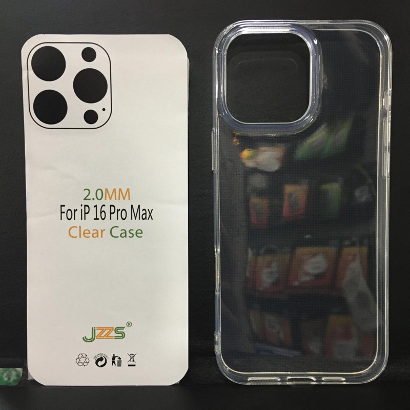 ซิลิโคนใส ip16pro max / เคสเยลลี่ ip16pro max / เคสใส ip16 pro max