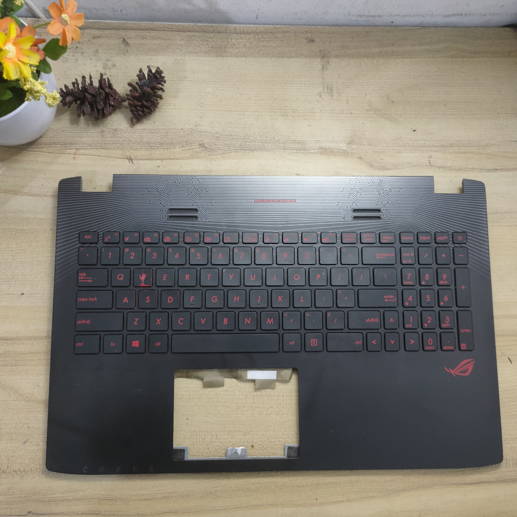เคสกรอบคีย์บอร์ด palmrest asus rog gl552 gl552jx gl552v gl552vl gl552vw gl552vx