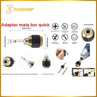 Adaptor Mata Bor Quick Change Chuck Heksagonal Kepala Adaptor Mata Bor Converter