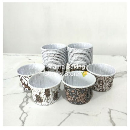 Cupcake Cup Cake Muffin Case Paper Muffin Holder เนื้อหา BATIK 10