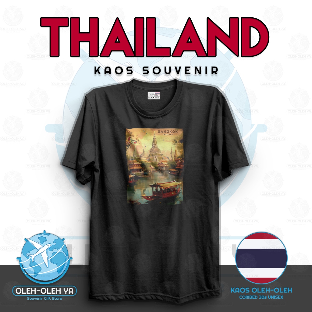 ของที่ระลึก YA T-Shirt ของที่ระลึก เสื้อยืดไทย ของที่ระลึก T-Shirt By Clothes I Love Thailand Bangko