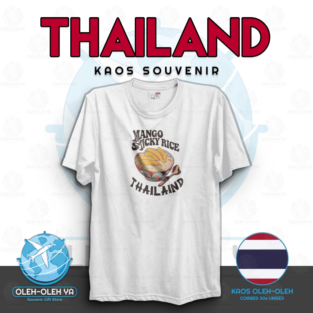 ของที่ระลึก YA T-Shirt ของที่ระลึก เสื้อยืดไทย ของที่ระลึก T-Shirt By Clothes I Love Thailand Tuk Mu