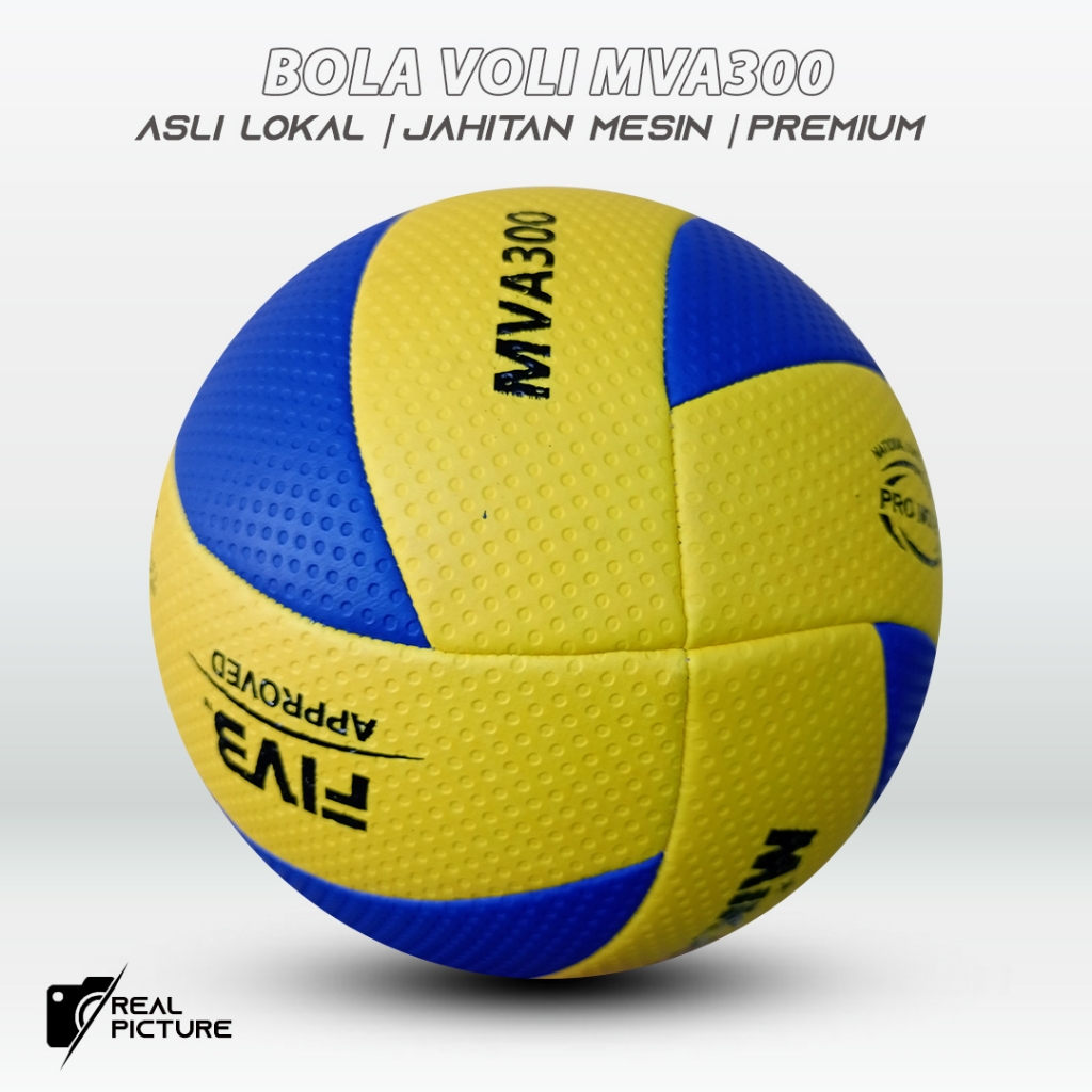 MIKASA MVA300 Volleyball Size 5 กาวเย็บแบบนุ่มสําหรับฝึกซ้อมและการแข่งขัน