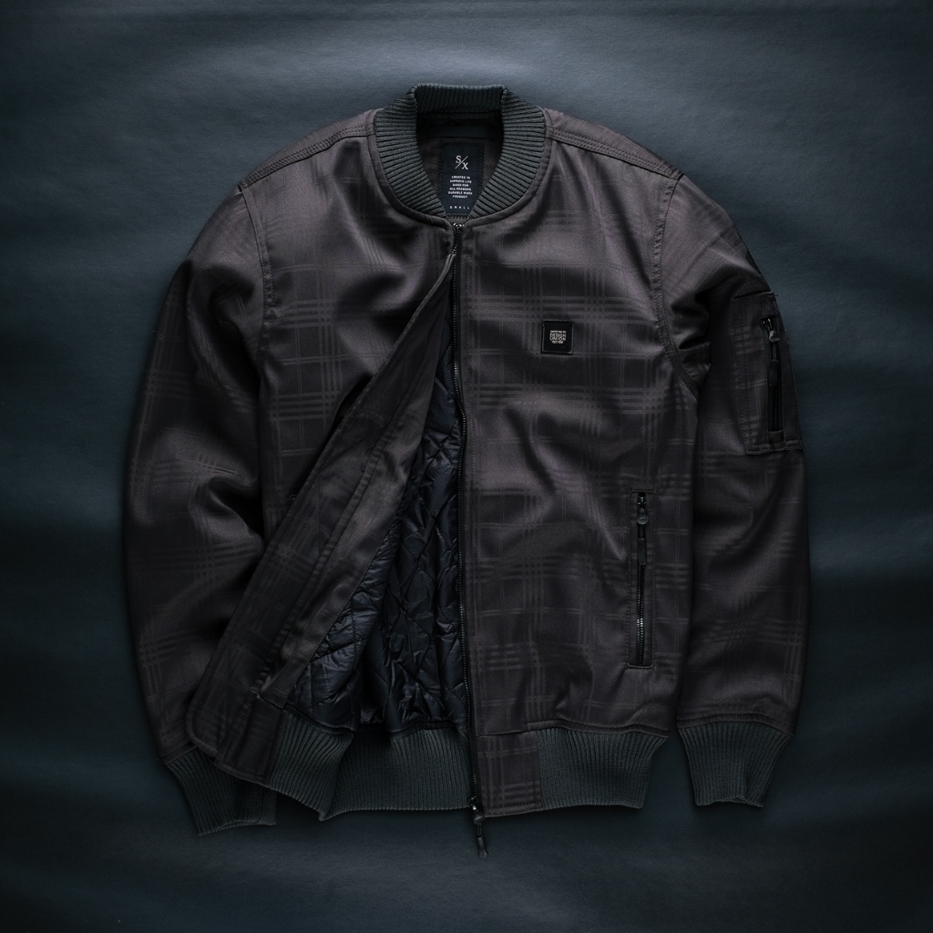 Codex Bomber Jacket Darkgrey