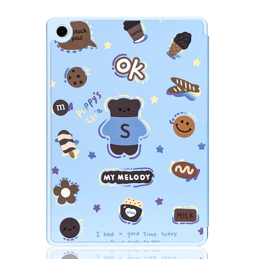 Jelly Cover 3D Motif Samsung Galaxy Tab A8 LTE 2022 (10.5 นิ้ว) X200 / X205 | A7 Lite T220 / T225 | 