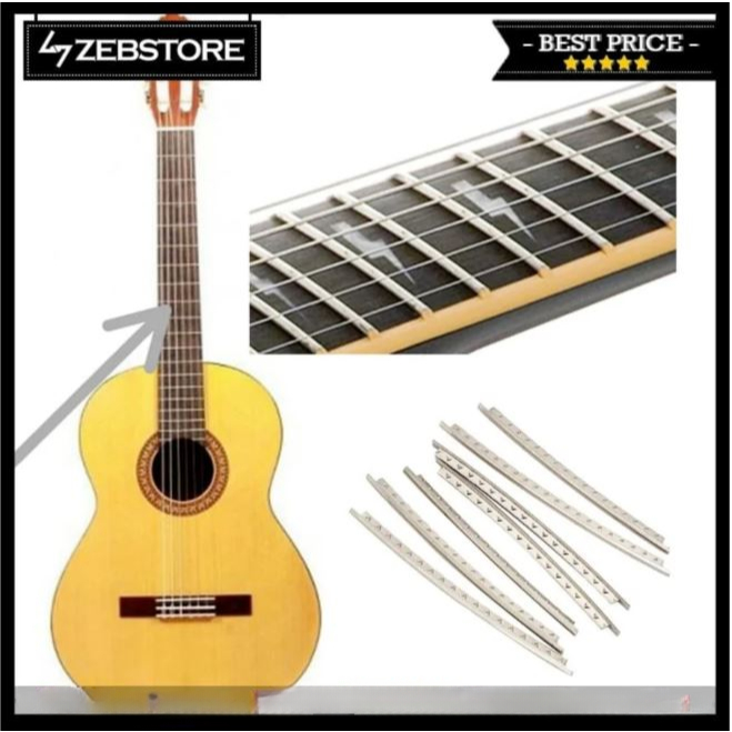 สายกีต้าร์ขนาดกลาง Fretwire Jim Dunlop Accu-Fret 6230