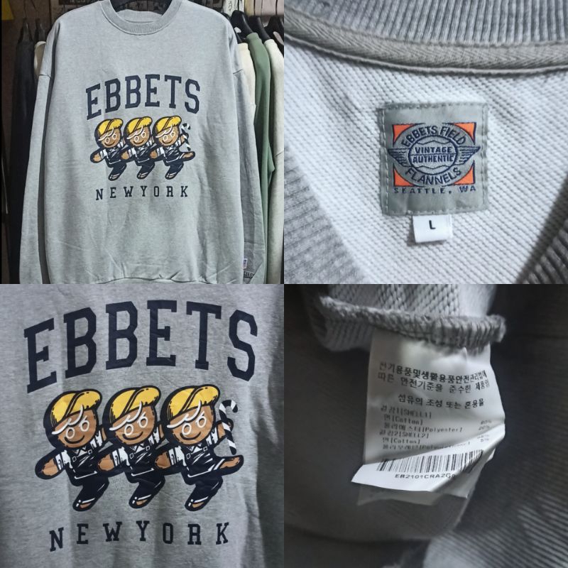 Ebbets field x Cookies run Crewneck