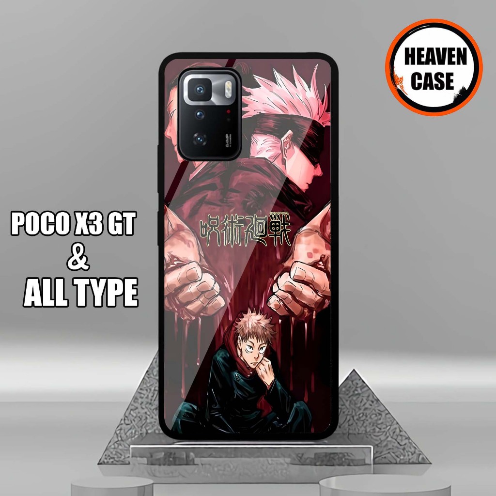 HP HEAVENCASE SOFTCASE GLASS ALL TYPE POCO F4/F5/M5/X6 PRO/M3 PRO/M6 PRO/M6 (สามารถแชทเพื่อ REQUEST 