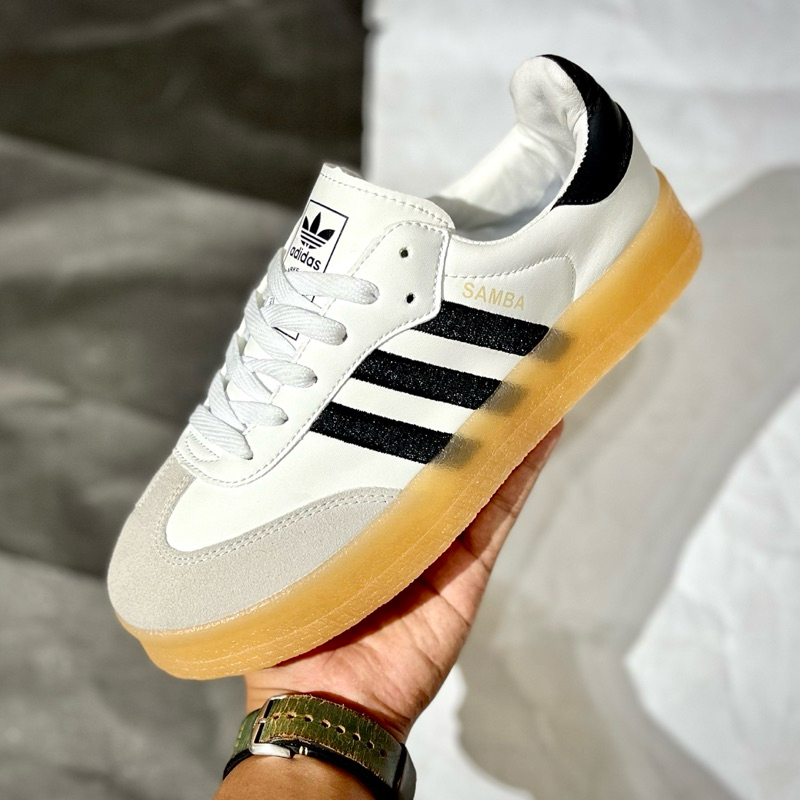 Adidas SAMBAROSE WHITE BLACK GUM