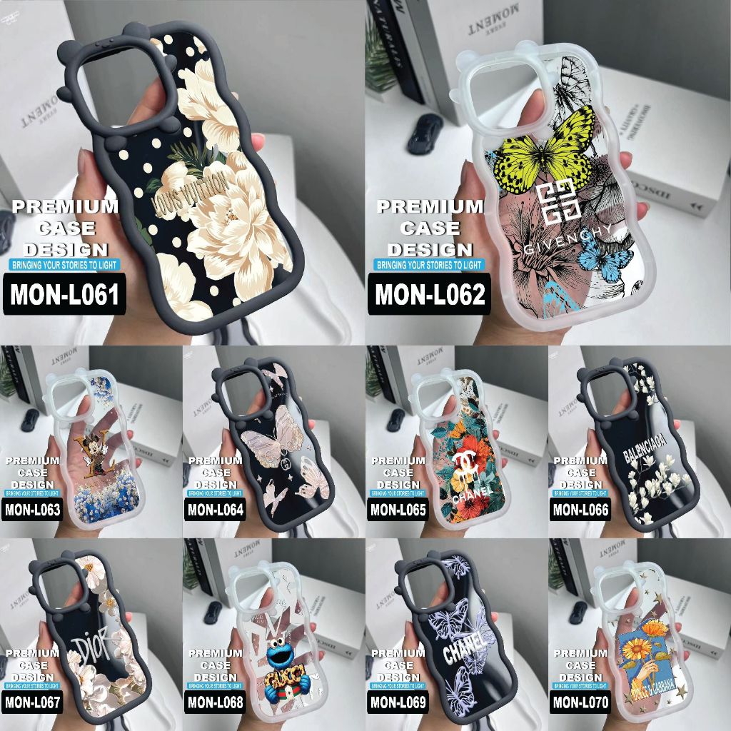 POCO M5S/M3/POCO X6/X5/X5 PRO/POCO X3/X3 PRO/C40 CASE MONSTER MOTIF CODE MON L061-L070 VENUS DESKRIP