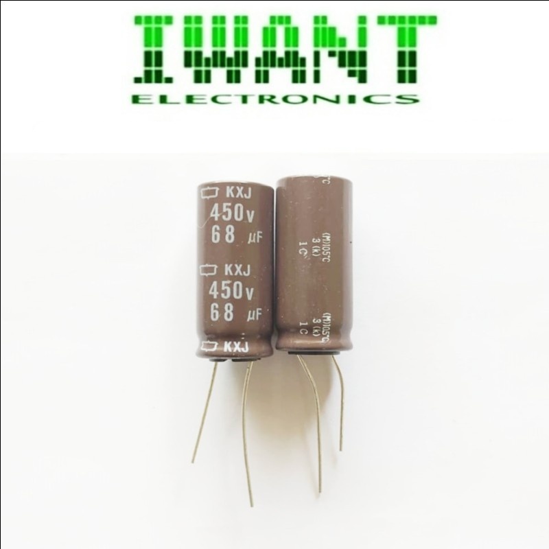 68uf450v 68UF50V ELCO 68UF 450V 105 CAPACITY 68UF450V 105