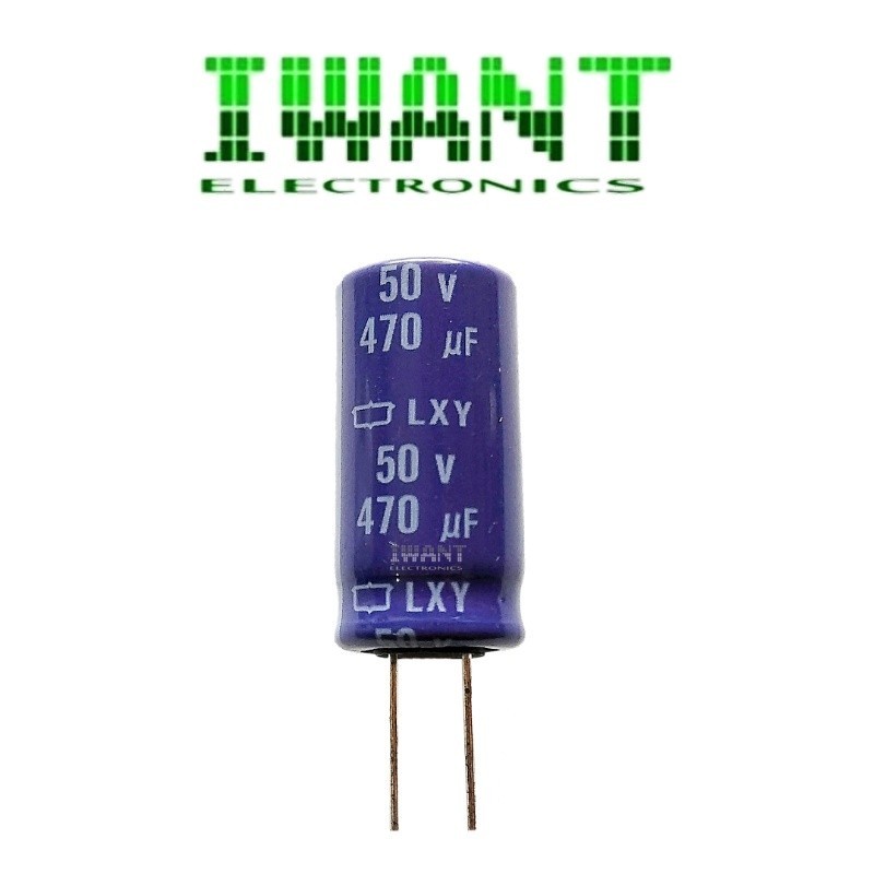 470uf50v สีฟ้า 470UF 50V ELCO 470UF50V ELCO 470UF 50V 105