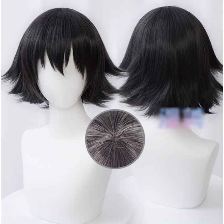 [READY JKT] Ywailisi - วิกผม Edogawa Ranpo - วิกผมคอสเพลย์ Edogawa Ranpo Bungou Stray Dogs - วิกผมคอ