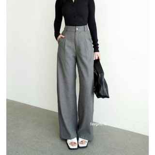 VIONA PANTS - Loose Pants Trouser Wanita - Celana Anti Kusut - Celana Kulot Wanita
