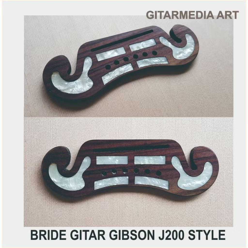 Gibson j200 Acoustic Bridge - gibson j200 สะพานกีต้าร์โปร่ง