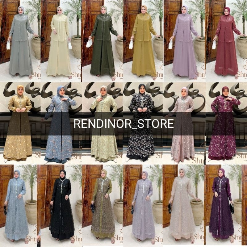 Fajrina VERINA VIARSA GAMIS DRESS BY SHINBIE