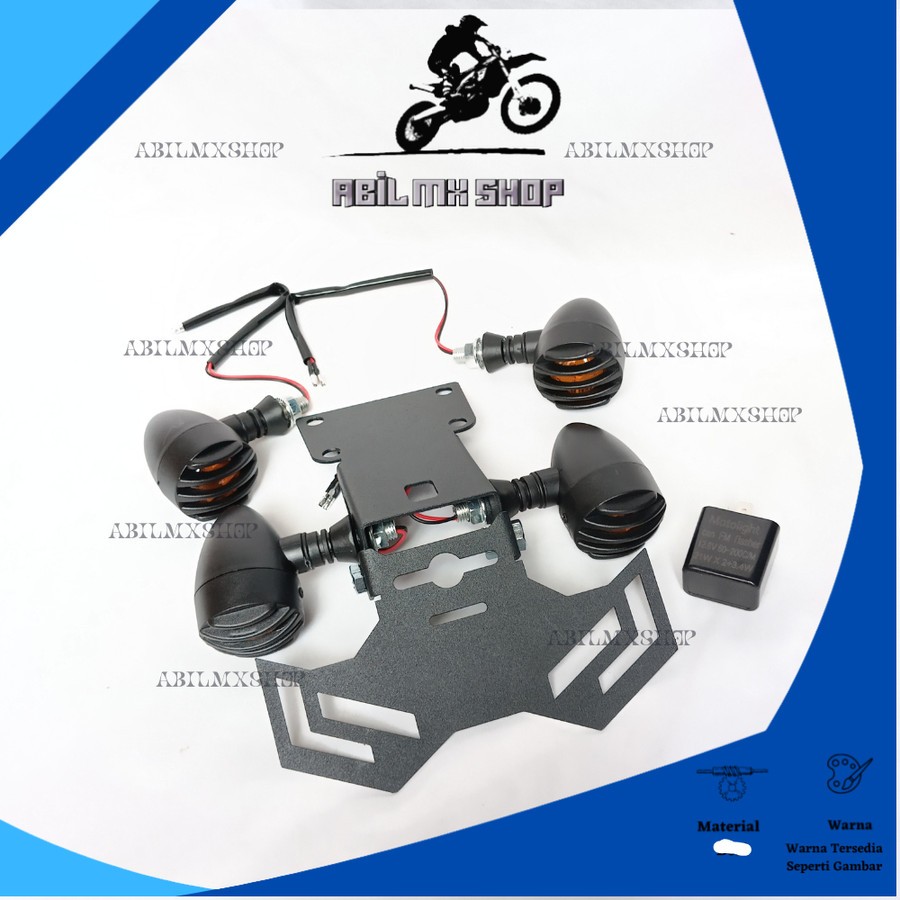 หางแพคเกจ TIDY SXR TURN SIGNAL LIGHT XSR RETENG CUSTOM JAPSTYLE CB รุ่น LED MINI RETRO TAIL TIDY XSR