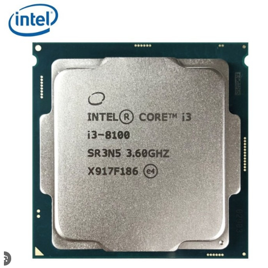 INTEL CORE i3 8100/8100t PROCESSOR TRAY LGA 1151