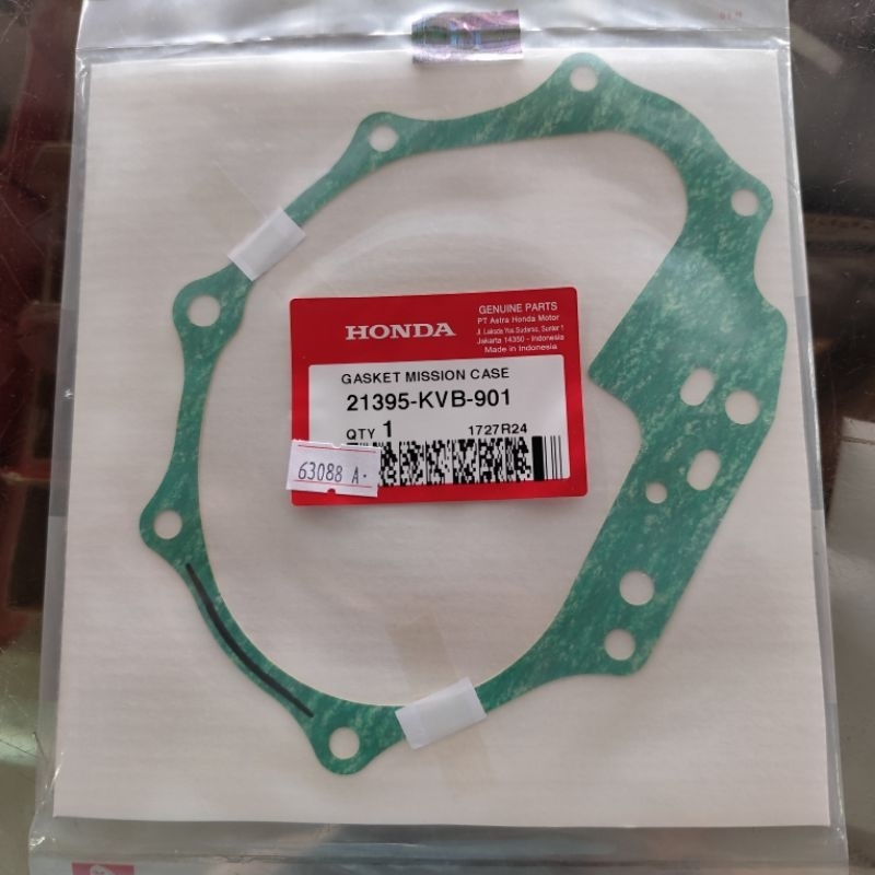 Packing Pking Perpak Gardan Vario Beat Scoopy Spacy ปะเก็น Mission Case 21395-KVB-901