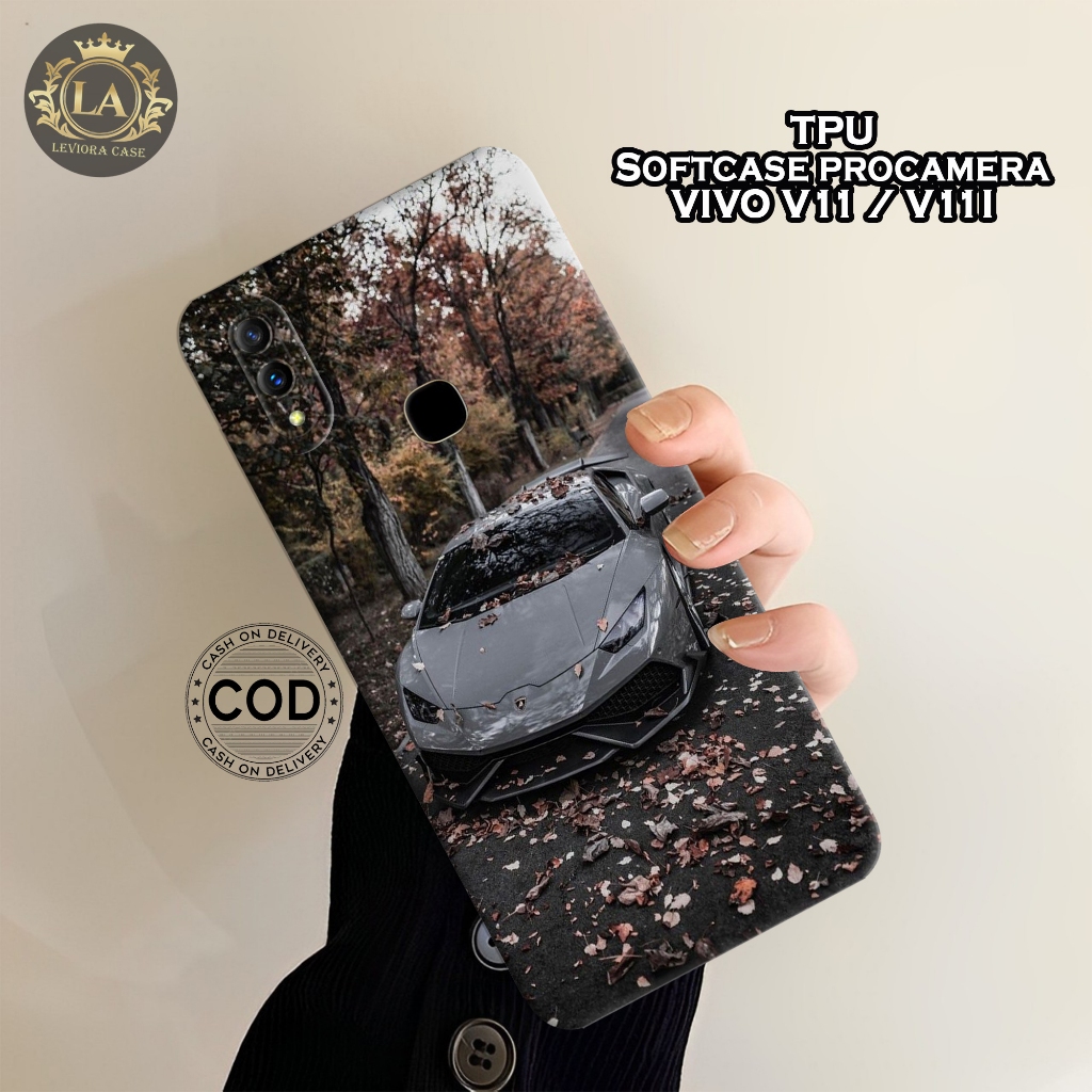 เคส VIVO V11 / V11i ใหม่ล่าสุด - เคส Leviora - เคสรถแฟชั่น - เคส VIVO V11 / V11i Softcase - เคสกล้อง