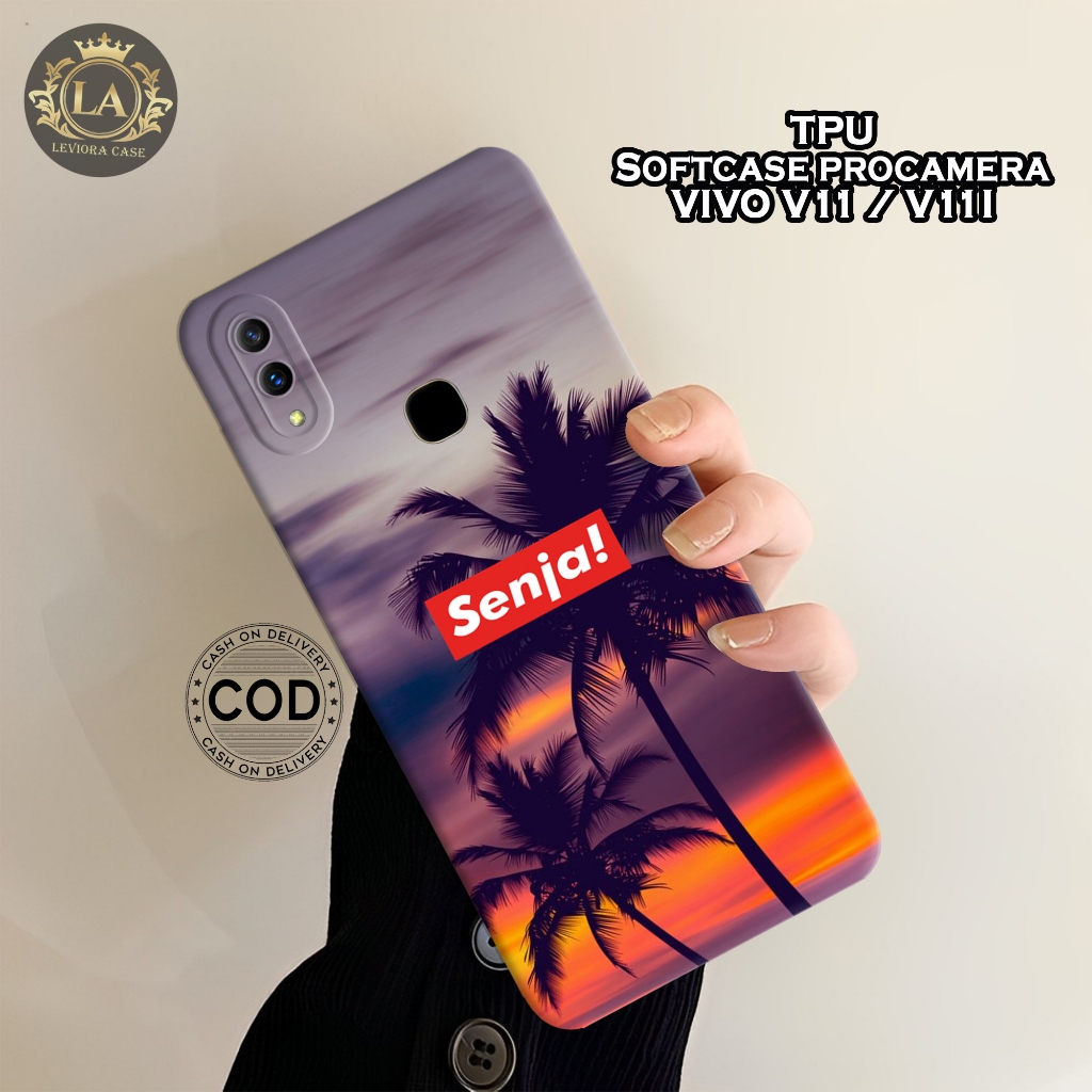 เคส VIVO V11 / V11i ใหม่ล่าสุด - เคส Leviora - เคส Senja Fashion - เคส VIVO V11 / V11i Softcase - เค