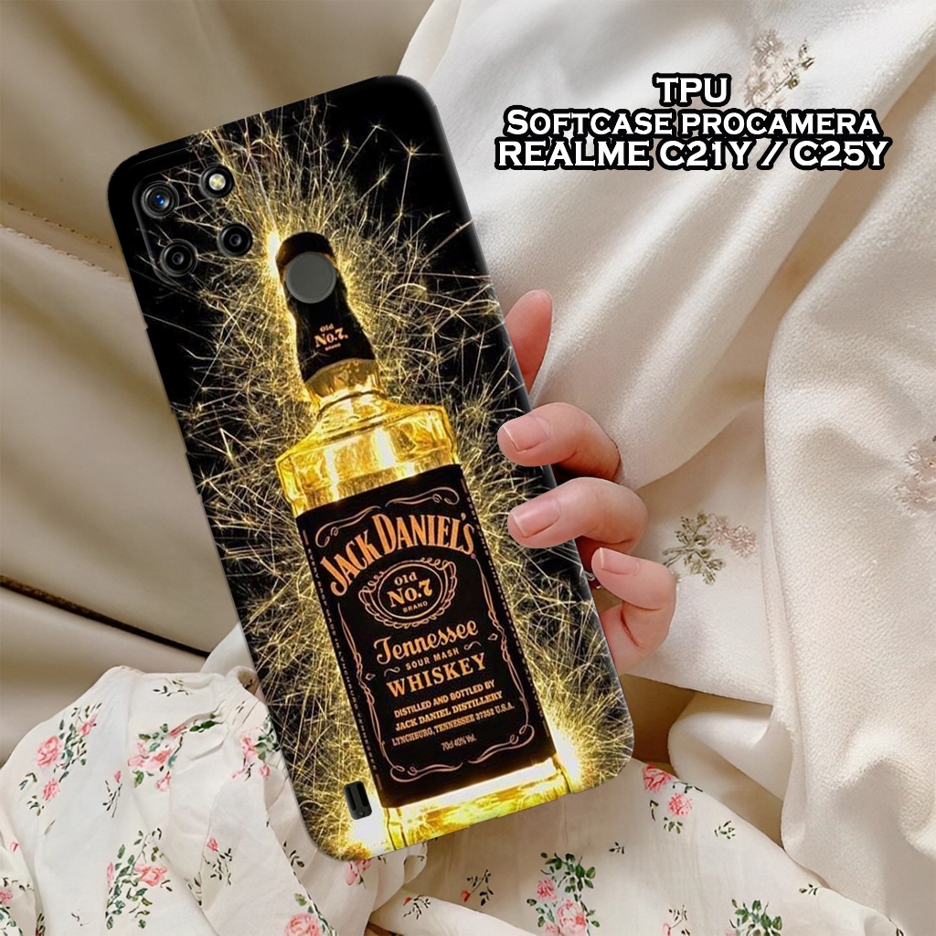 เคส HP ล่าสุด Realme C21Y / C25Y - เคส Leviora - เคสแฟชั่นแบรนด์ - เคส Realme C21Y / C25Y Softcase -