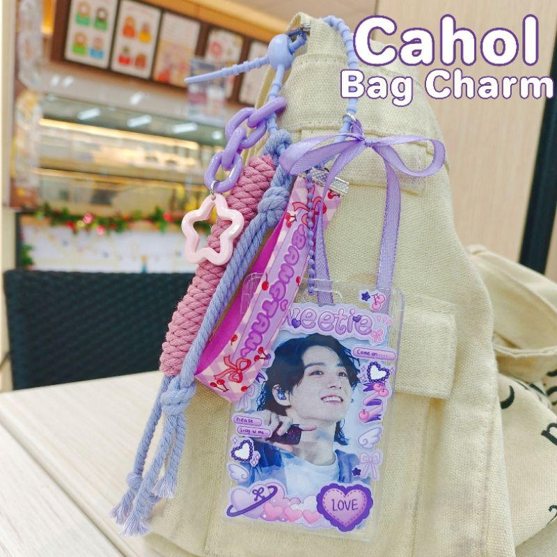 (cahol+ห้อยกระเป๋า) BTS CARD HOLDER ACRYLIC / BTS PHOTO CARD HOLDER / BTS BAG CHARM / BTS KEYCHAIN