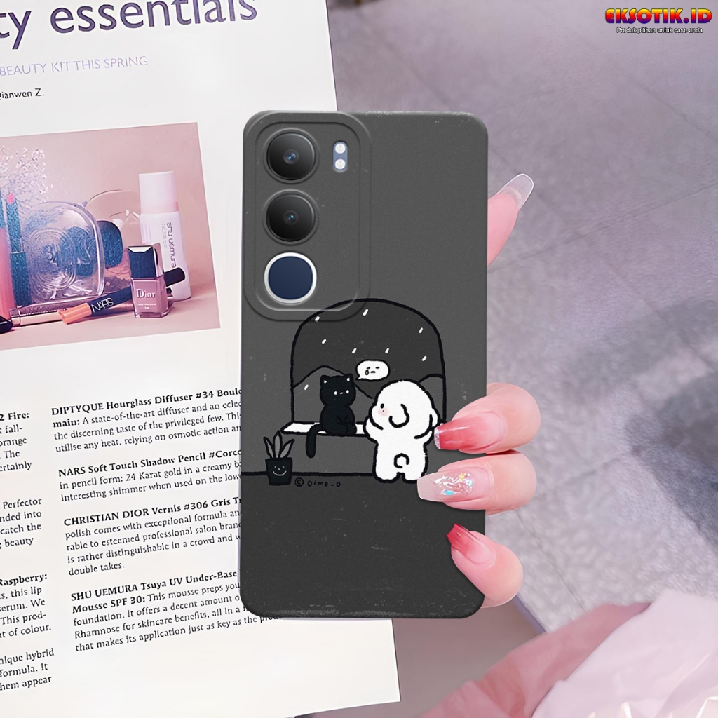 เคส Vivo Y19s - เคส Vivo Y19s - เคสแฟชั่น - Vivo Y19s Silicone - Cool and Cute Motips - เคส Vivo Y19