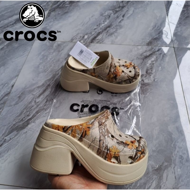Crocs Siren clog motif / รองเท้าแตะผู้หญิง Crocs Siren / Crocs Siren clog