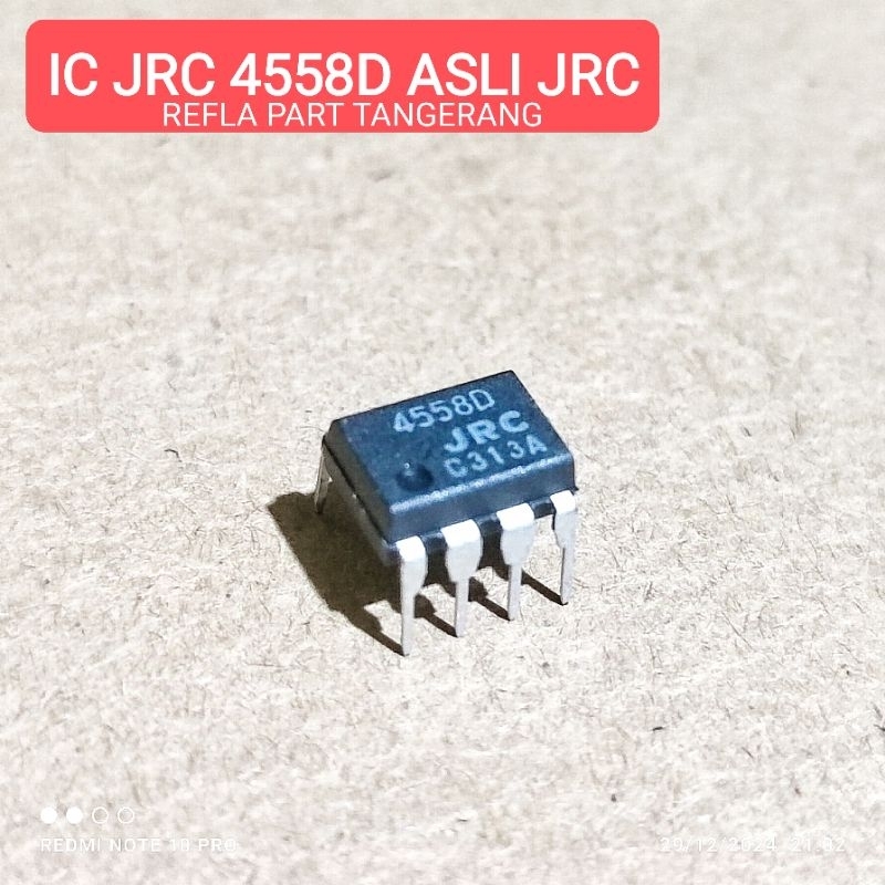 IC JRC4558 4558D RC4558 4558 DIP-8 ต้นฉบับ