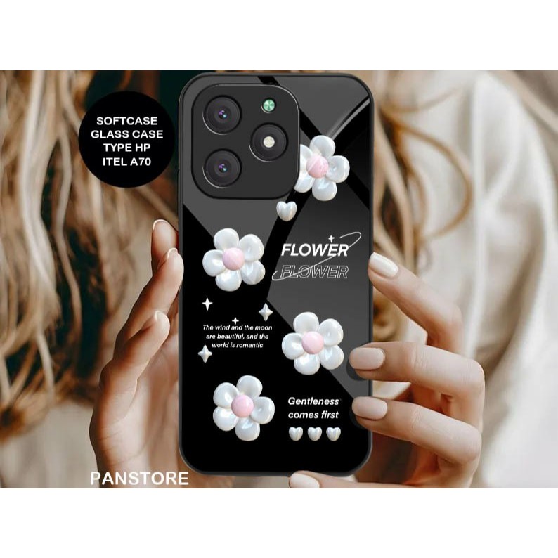 ล่าสุด Itel A70 2023 Glass Case Softcase - ล่าสุด Itel A70 Case - ล่าสุด Itel A70 Casing - Millennia