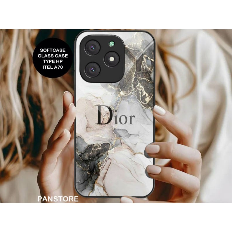 ล่าสุด Itel A70 2023 Glass Case Softcase - ล่าสุด Itel A70 Case - ล่าสุด Itel A70 Casing - Millennia