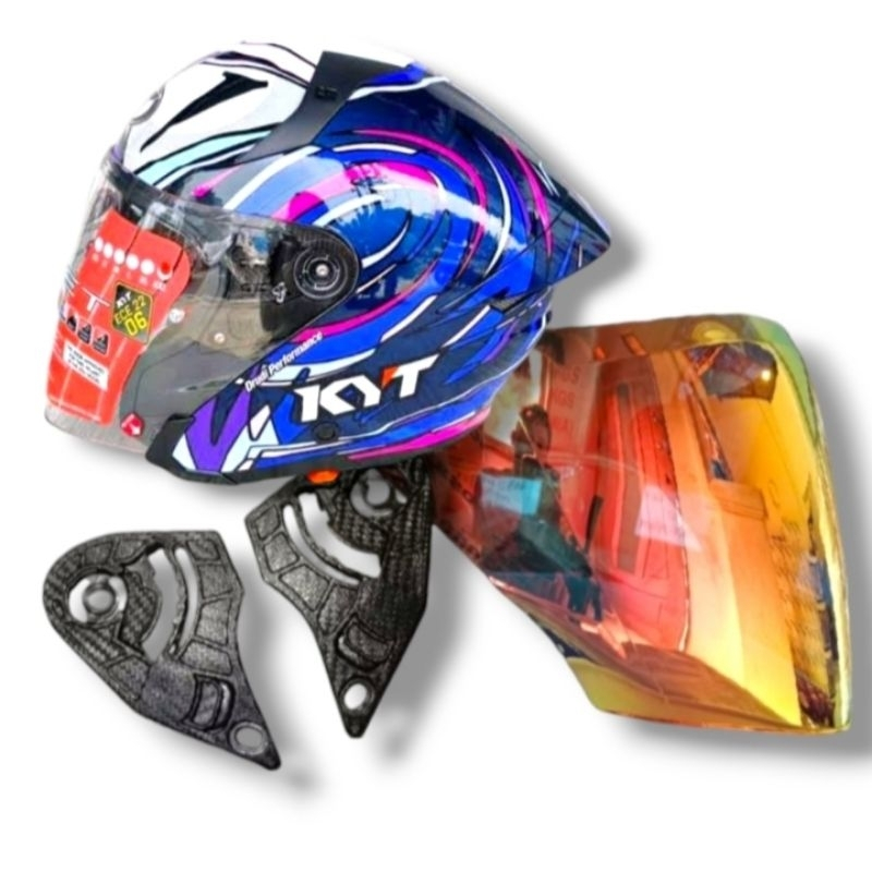 (TM5) KYT TTR jet และกระจกหมวกกันน็อค JPX NOVA Plus Rachet || KYT TTR เจ็ท กระบังหน้า