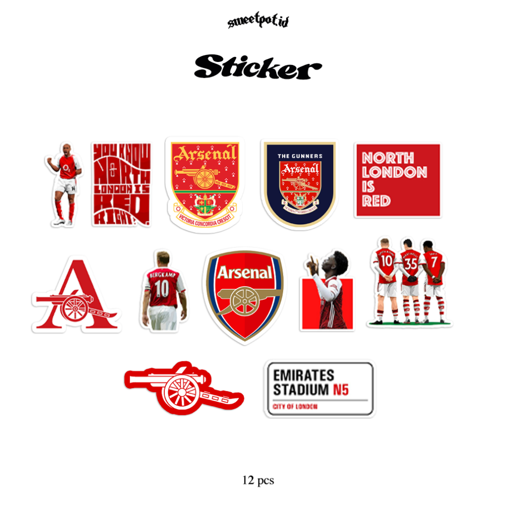 สติ๊กเกอร์ ARSENAL EDITION / FOOTBALL EDITION / CHAMPIONS LEAGUE STICKER / MANCHESTER UNITED / BALL / ARSENAL / BAYERN MUNCHEN / PSG / EMYU / ALSR / MESSI / REAL MADRID