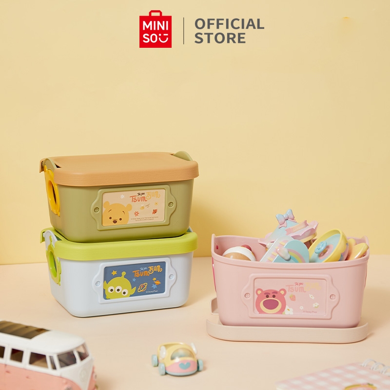 Miniso X Disney Songsong Series กล่องเก็บของการ์ตูน ที่จับการ์ตูน กล่องเก็บของมัลติฟังก์ชั่น