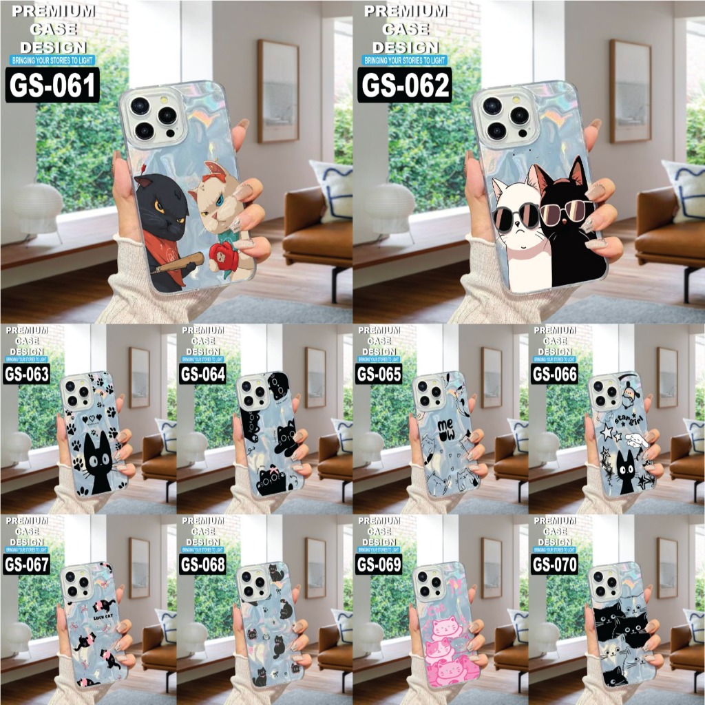 GS พิมพ์ทั้งหมดของกรณี MOTIF รหัส GS061-GS070 TYPE HP MUST CHECK ใน DESCRIPTION (HOKKY ACC)