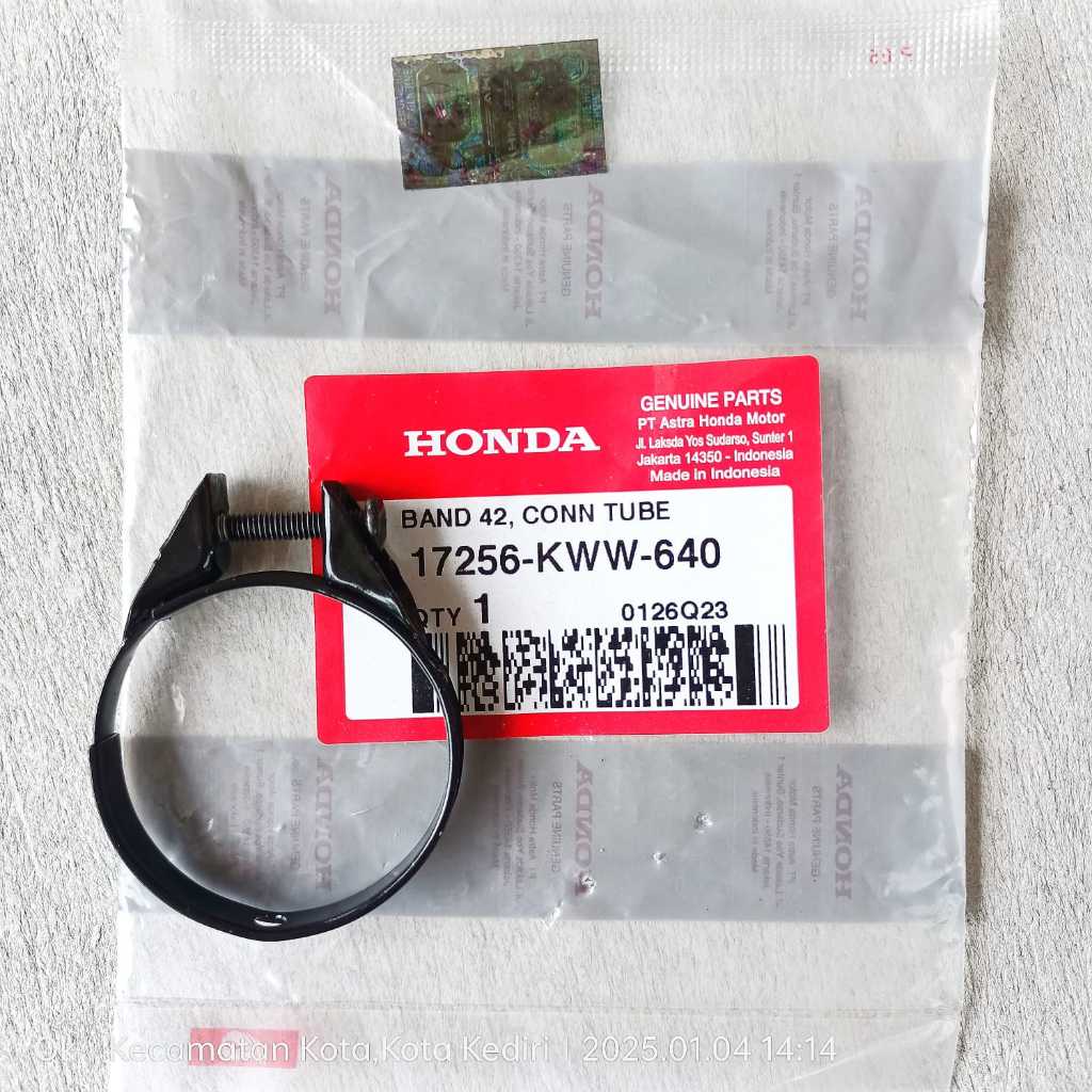 แคลมป์ยางกรองอากาศ Revo-110 Fi Spacy BeAT-Scoopy Fi-eSP Vario-110 Fi-eSP PCX-150 K97 ADV-150 Ori AHM