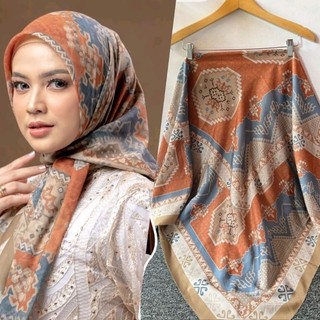 Hijab Denay Voal Motif Viral Terbaru Lasercut