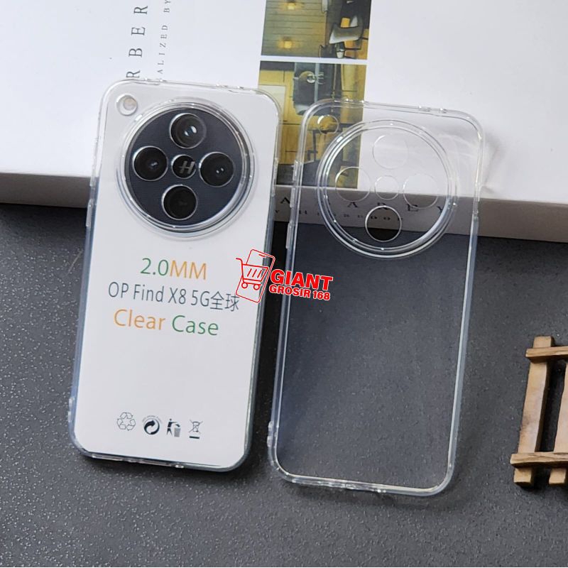 Oppo Find X8 Oppo Find X8 Pro Clear HD Case Bening Oppo Find X8 Oppo Find X8 Pro