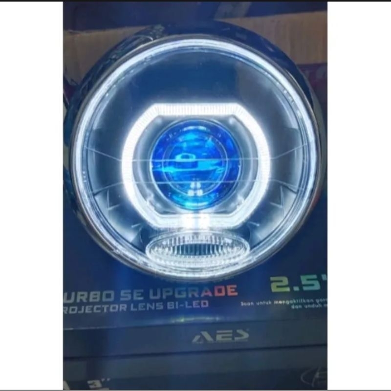 RX King Black Round ไฟหน้า Reflector Plus Bild Ala Ala Ala Ala Ala 4.5 นิ้ว ติดตั้งแล้ว